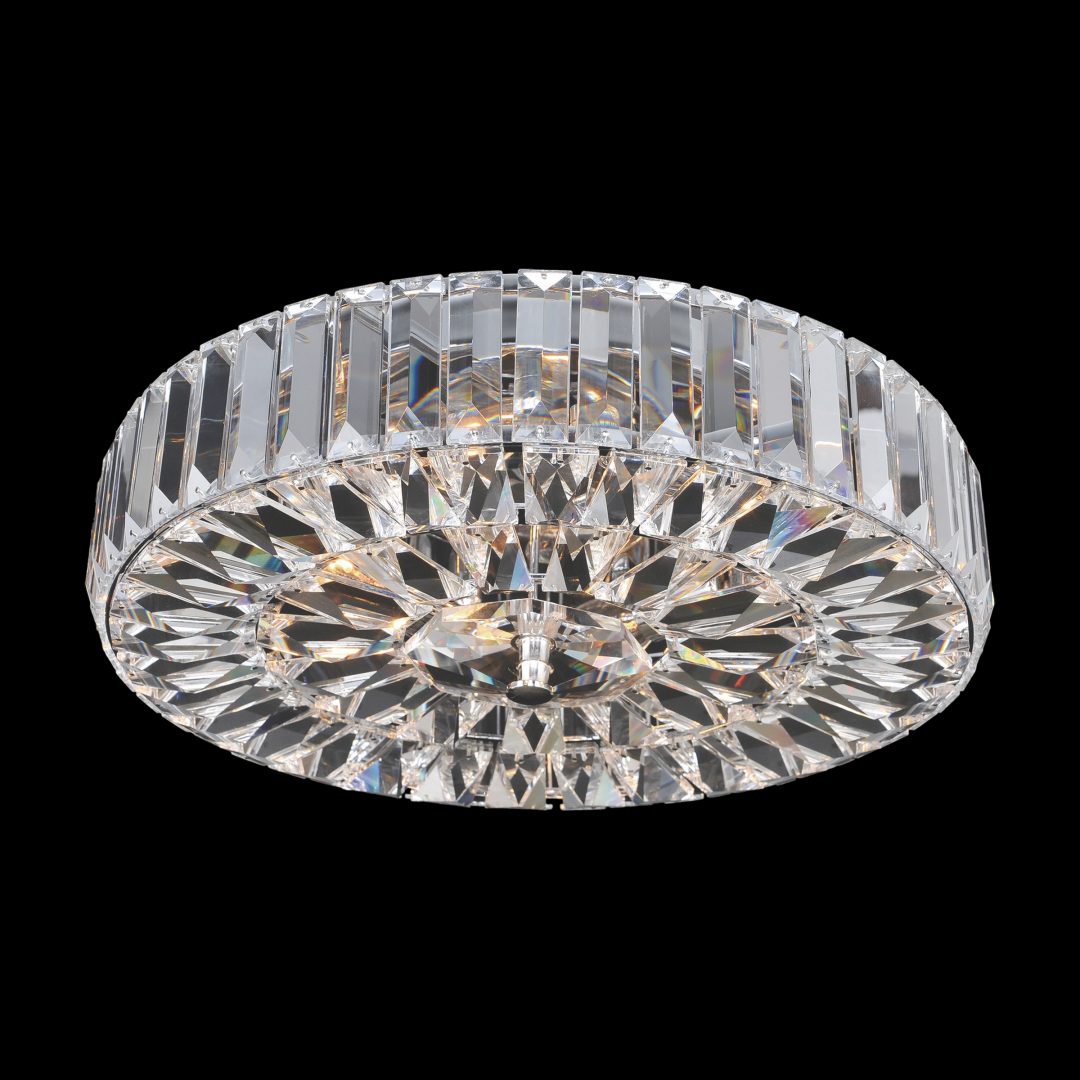 Allegri  Julien 4 Light Flush Mount Flush Mount Allegri Chrome  