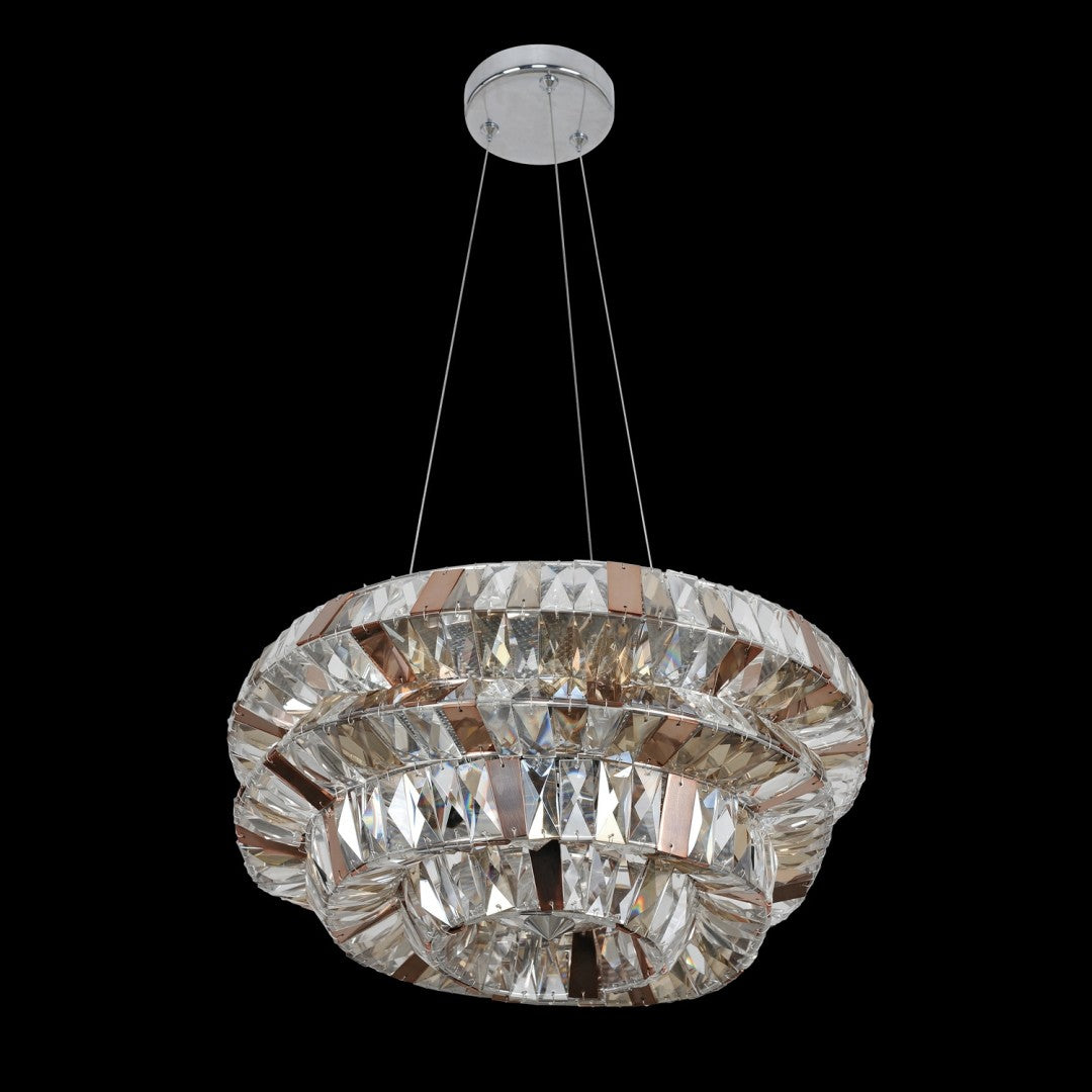 Allegri  Gehry 18 Inch Pendant Pendant Allegri Chrome  