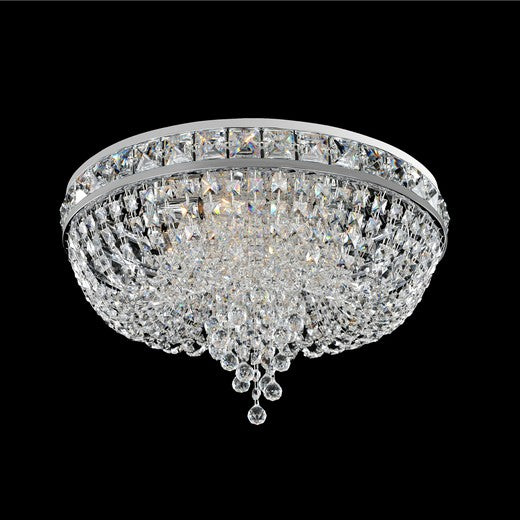 Allegri  Cascata 18 Inch Flush Mount Flush Mount Allegri Chrome  