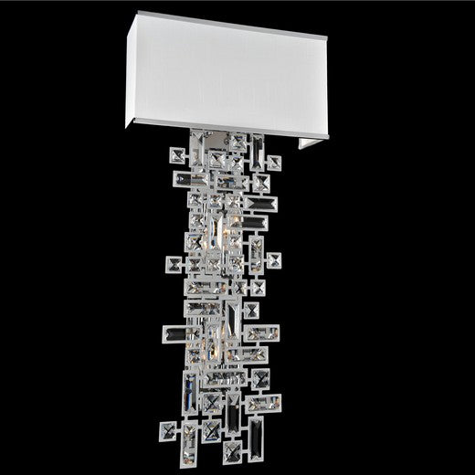 Allegri  Vermeer 6 Light Wall Bracket Wall Sconce Allegri Chrome  