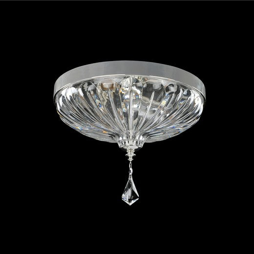 Allegri  Orecchini 13 Inch Flush Mount Flush Mount Allegri Two Tone Silver  