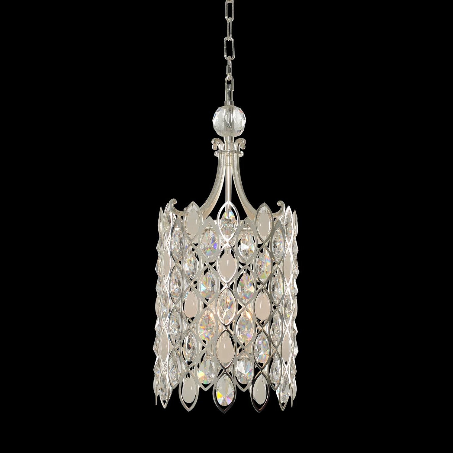 Allegri  Prive Small Foyer Pendant Allegri Two Tone Silver  