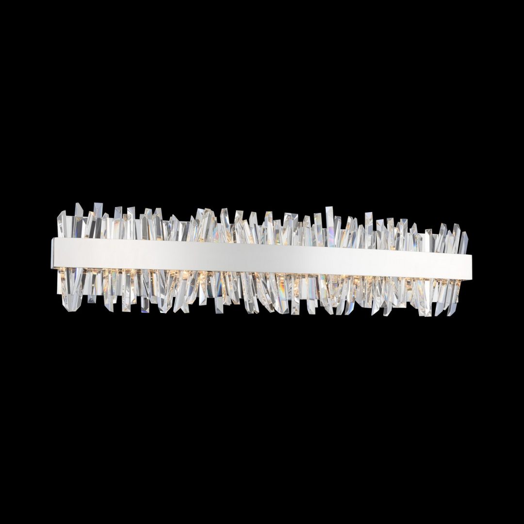 Allegri  Glacier 32 Inch LED ADA Bath Vanity Lights Allegri Chrome  