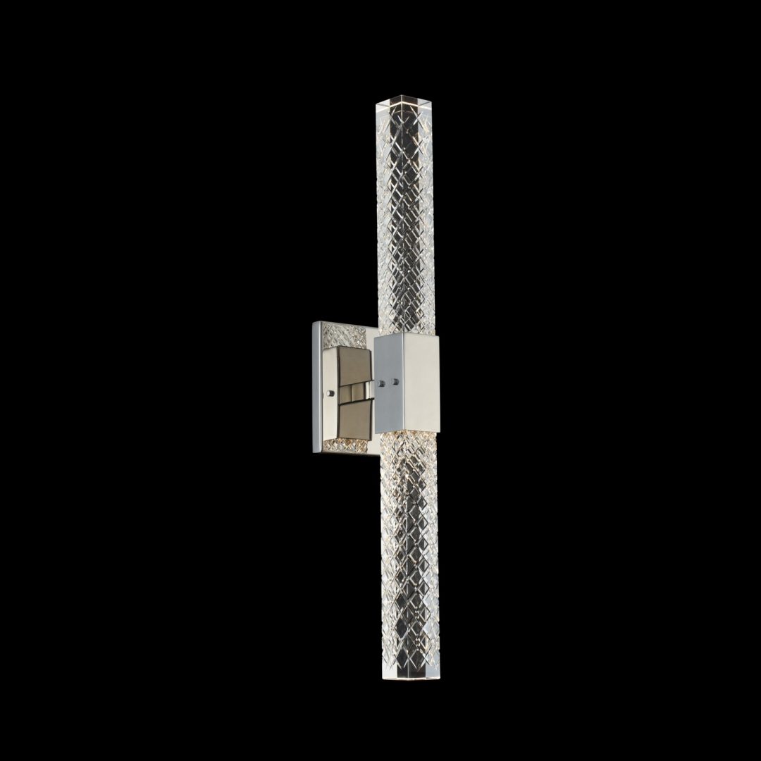 Allegri  Apollo 2 Light LED ADA Wall Bracket ADA Wall Sconce Allegri Chrome  