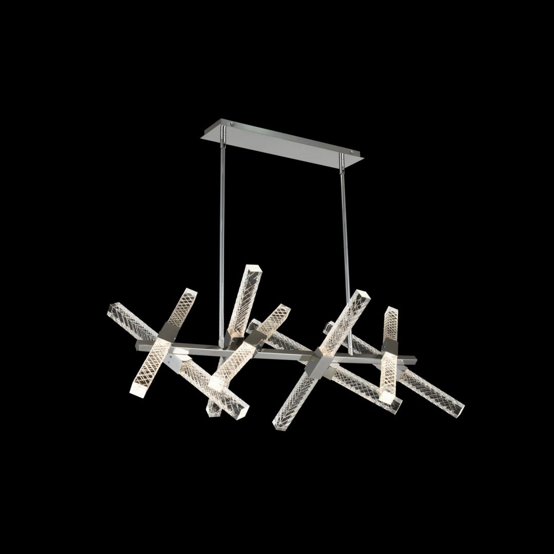 Allegri  Apollo 16 Light LED Island Linear Chandeliers Allegri   