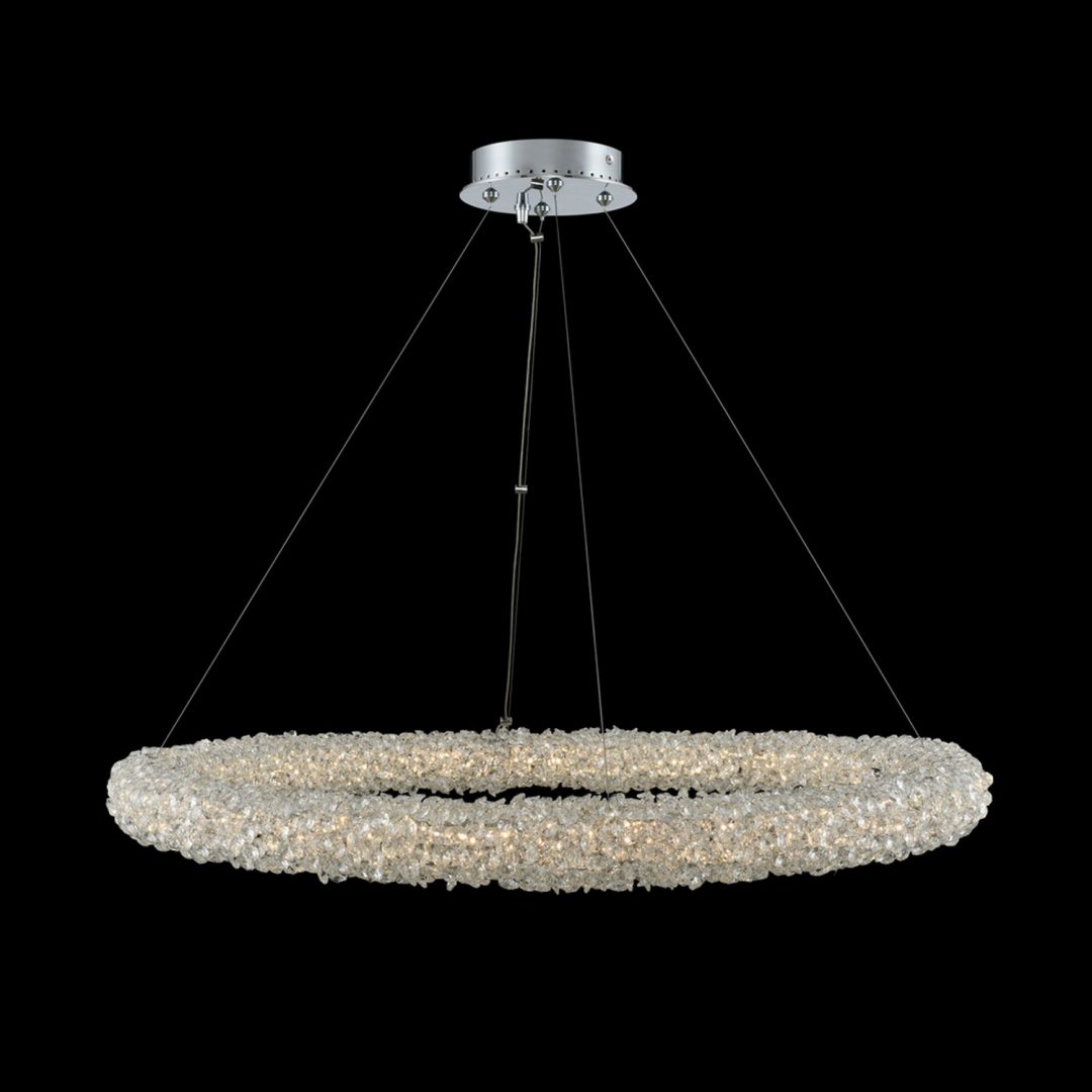 Allegri  Lina 32 Inch LED Pendant Pendant Allegri Chrome  