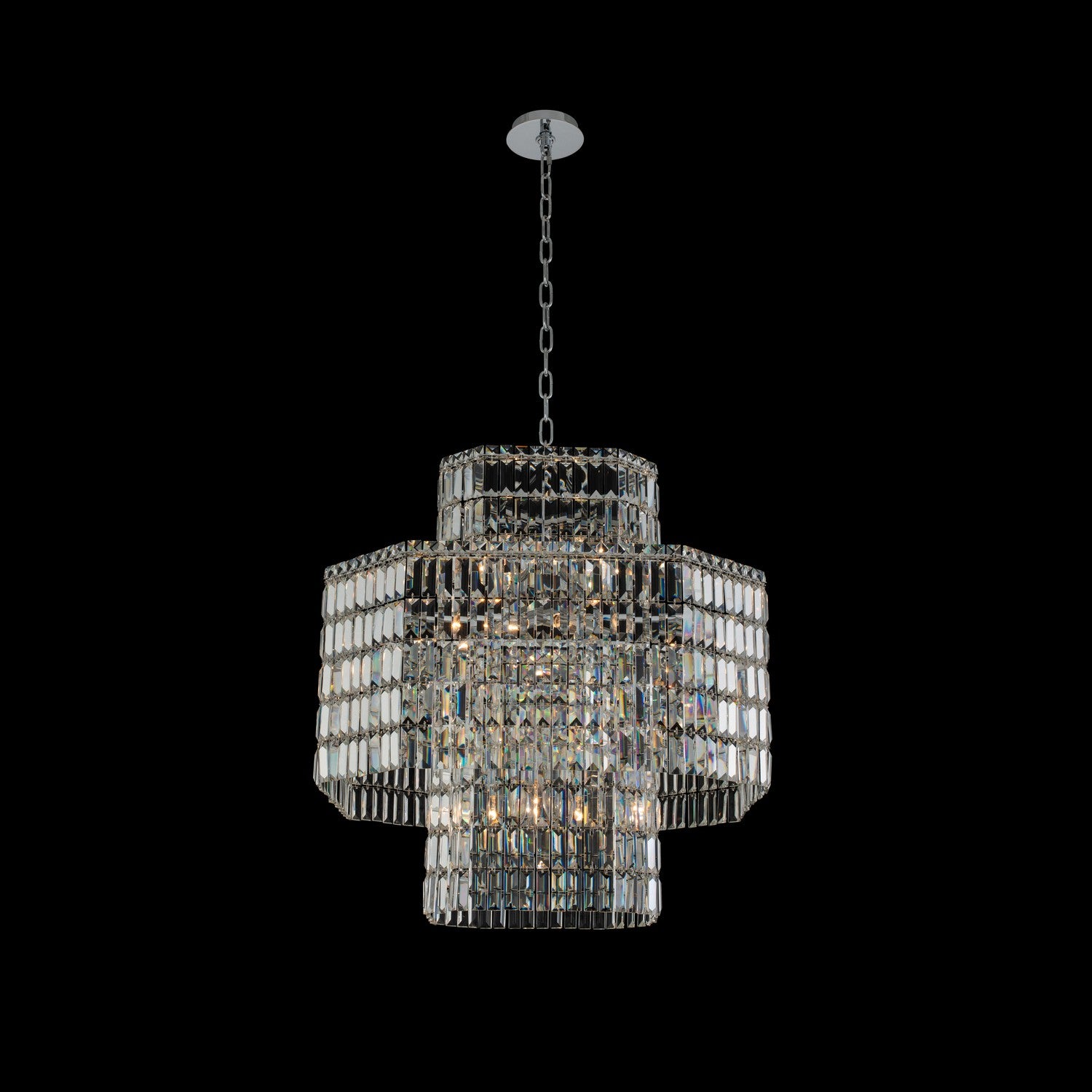 Allegri  Livelli 29 Inch Pendant Pendant Allegri Polished Chrome  