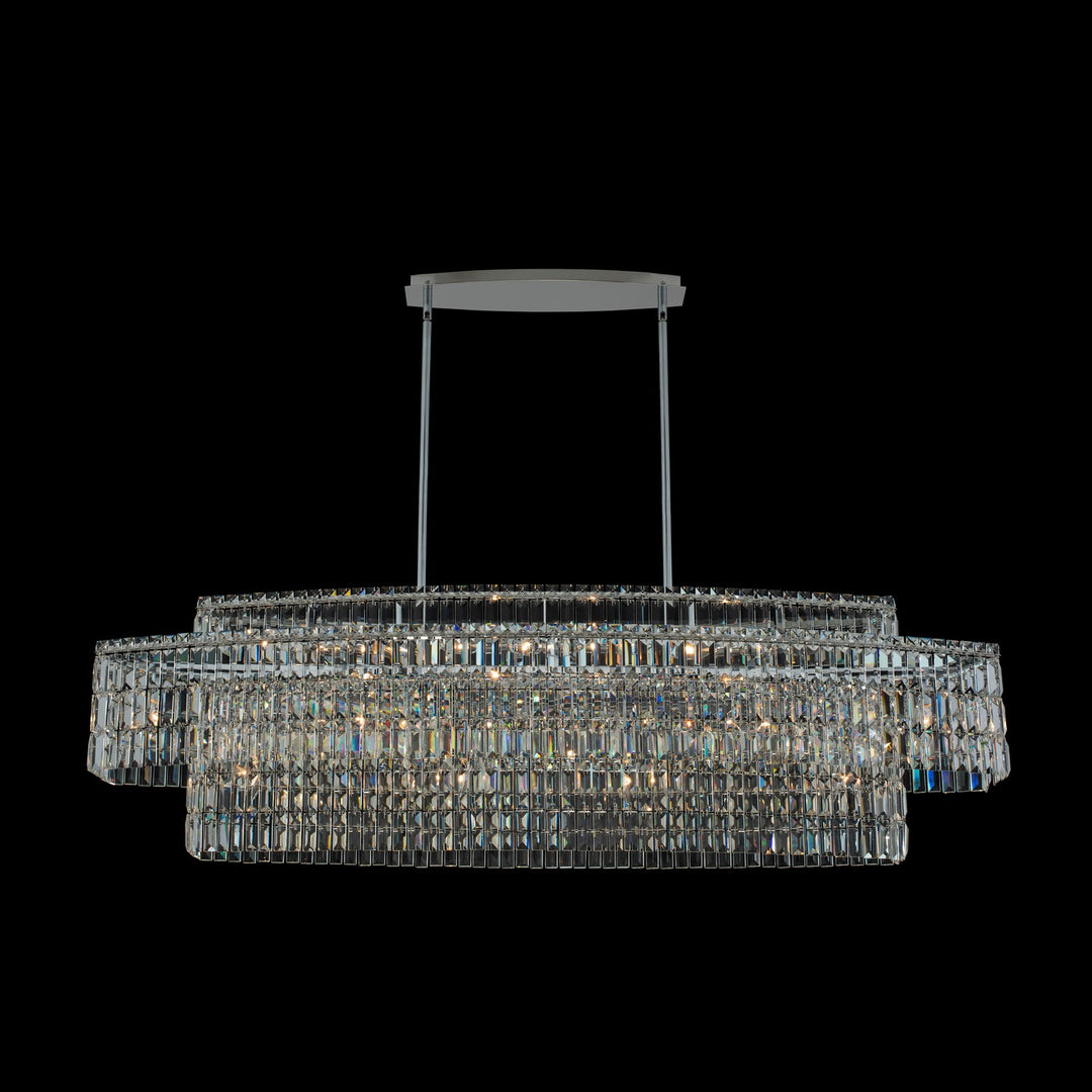 Allegri  Livelli 60 Inch Island Light Linear Chandeliers Allegri   