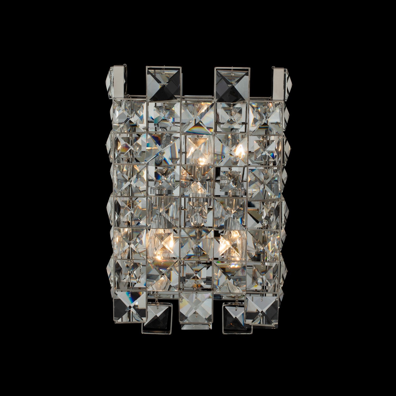 Allegri  Piazze 9 Inch Wall Sconce Wall Sconce Allegri Polished Chrome  