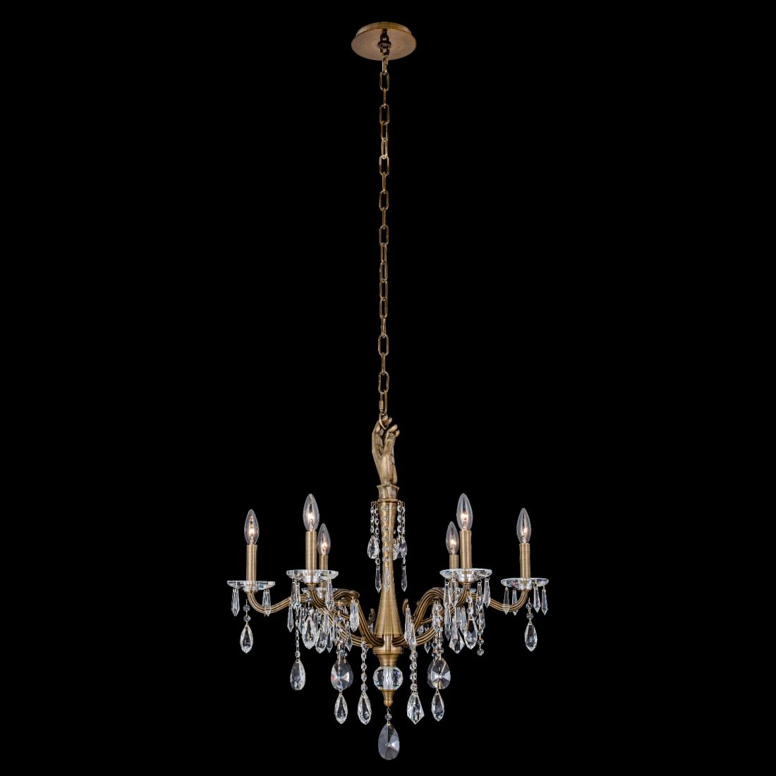 Allegri  Venere 6 Light Chandelier Chandelier Allegri   