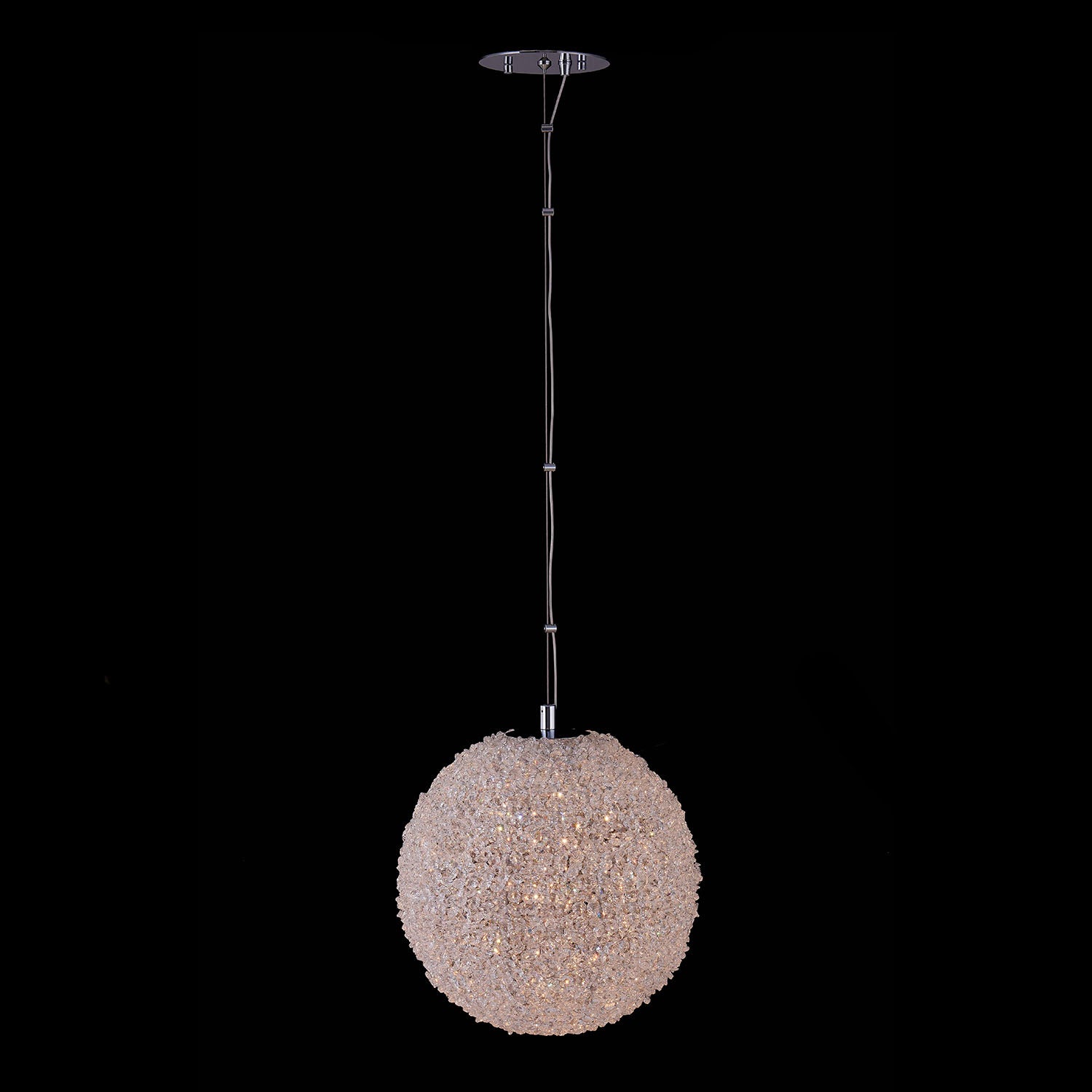 Allegri Lina 14 Inch LED Orb Pendant