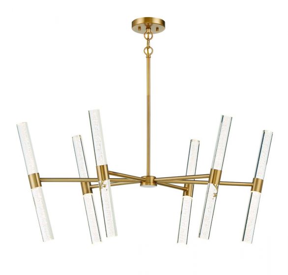 Savoy House Arlon Chandelier Chandeliers Savoy House Warm Brass 12 