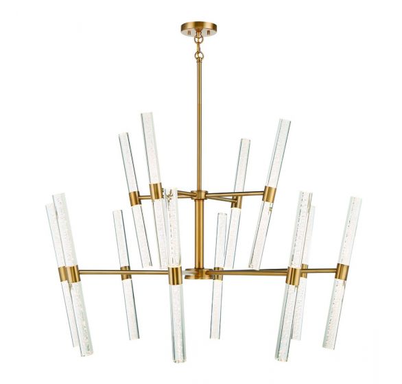 Savoy House Arlon Chandelier Chandelier Savoy House Warm Brass 24 