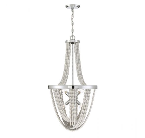 Savoy House Contessa Chandelier Chandelier Savoy House Polished Chrome 6 