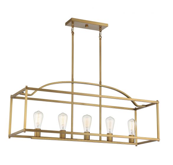 Essentials Palladian Chandelier Chandelier Essentials Warm Brass 5 