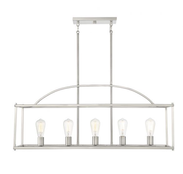 Essentials Palladian Chandelier Chandelier Essentials Satin Nickel 5 