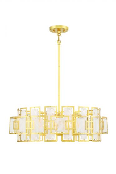 Savoy House Portia Chandelier Chandelier Savoy House True Gold 5 