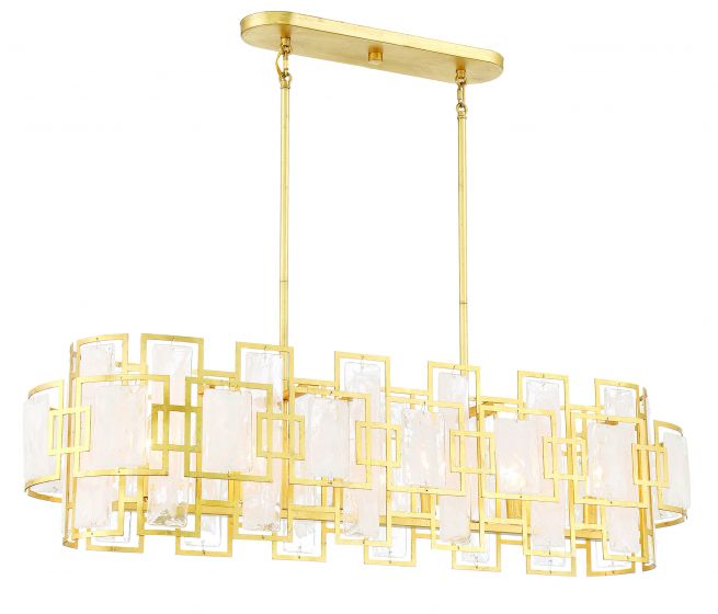 Savoy House Portia Chandelier Chandelier Savoy House True Gold 6 