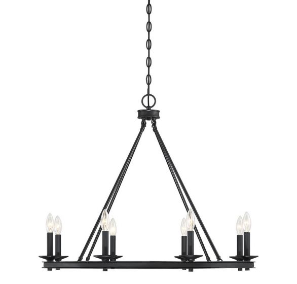 Essentials Middleton Chandelier Chandelier Essentials Classic Bronze 8 