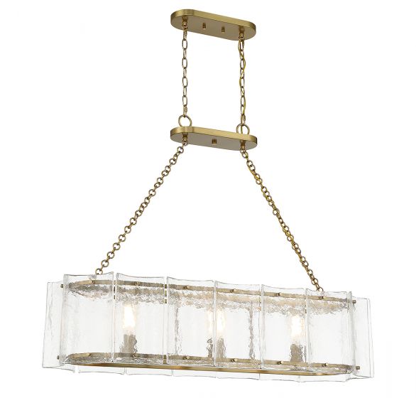 Essentials Genry Chandelier Chandelier Essentials Warm Brass 3 