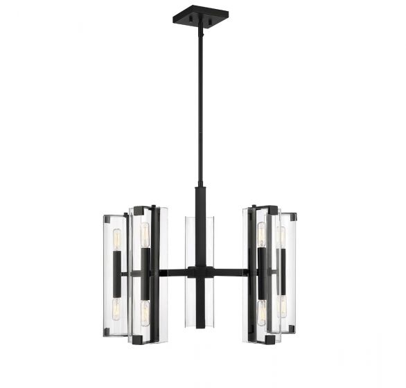 Essentials Winfield Chandelier Chandelier Essentials Matte Black 10 