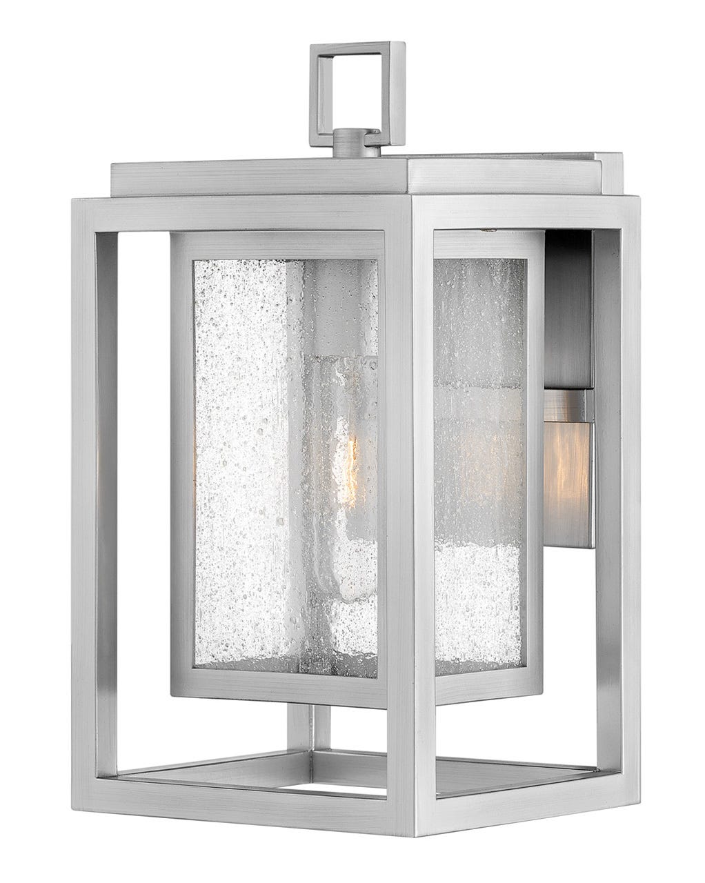 Hinkley OUTDOOR REPUBLIC Wall Mount Lantern | Overstock Outdoor l Wall Hinkley Satin Nickel 6.75x7.0x12.0 