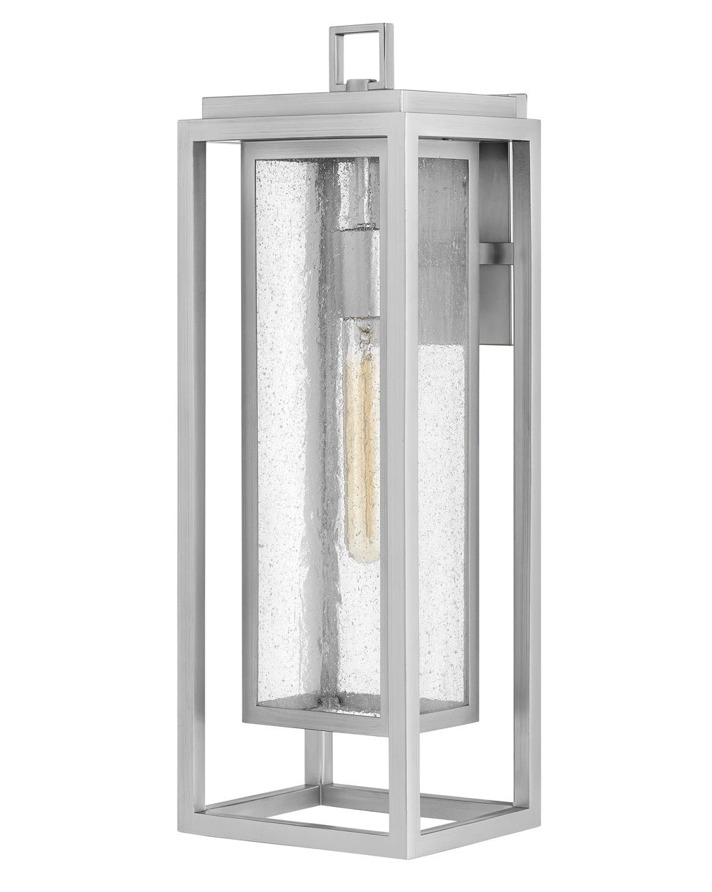 Hinkley OUTDOOR REPUBLIC Wall Mount Lantern | Overstock Outdoor l Wall Hinkley Satin Nickel 6.75x7.0x20.0 