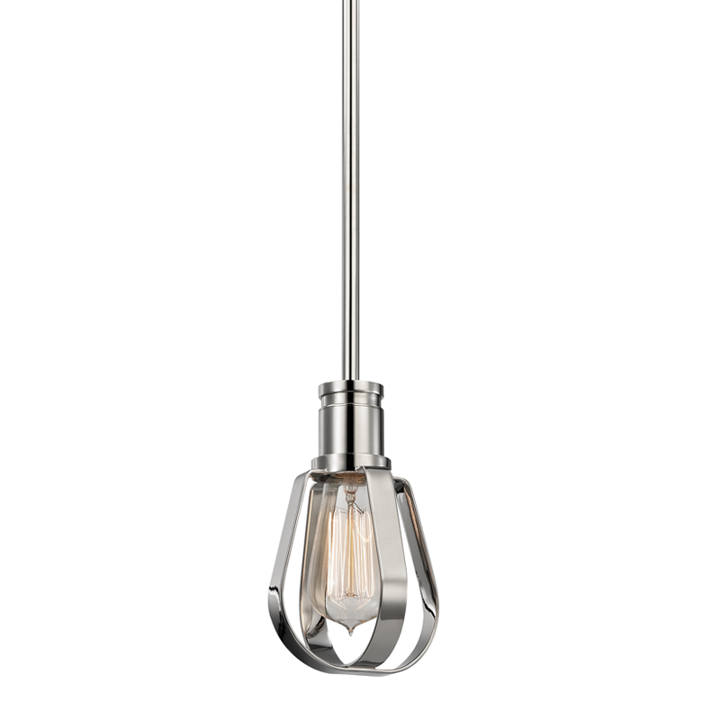 Hudson Valley Lighting Red Hook Pendant Pendant Hudson Valley Lighting Polished Nickel  