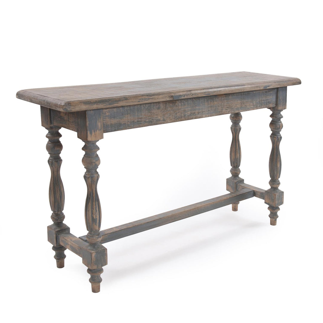 Howard Elliott Collection Distressed Farm House Console Table Console Tables Howard Elliott Collection   