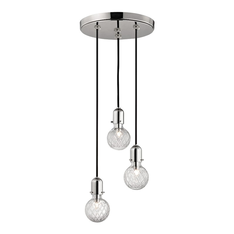 Hudson Valley Lighting Marlow Pendant Pendant Hudson Valley Lighting Polished Nickel  