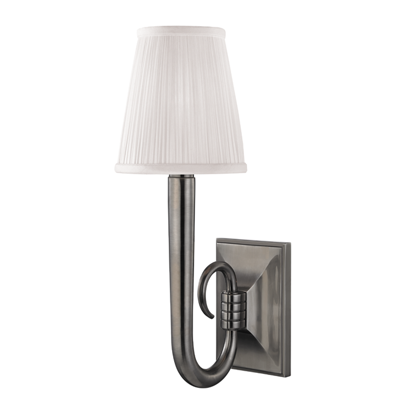 Hudson Valley Lighting Douglas Wall Sconce Sconce Hudson Valley Lighting Historic Nickel  