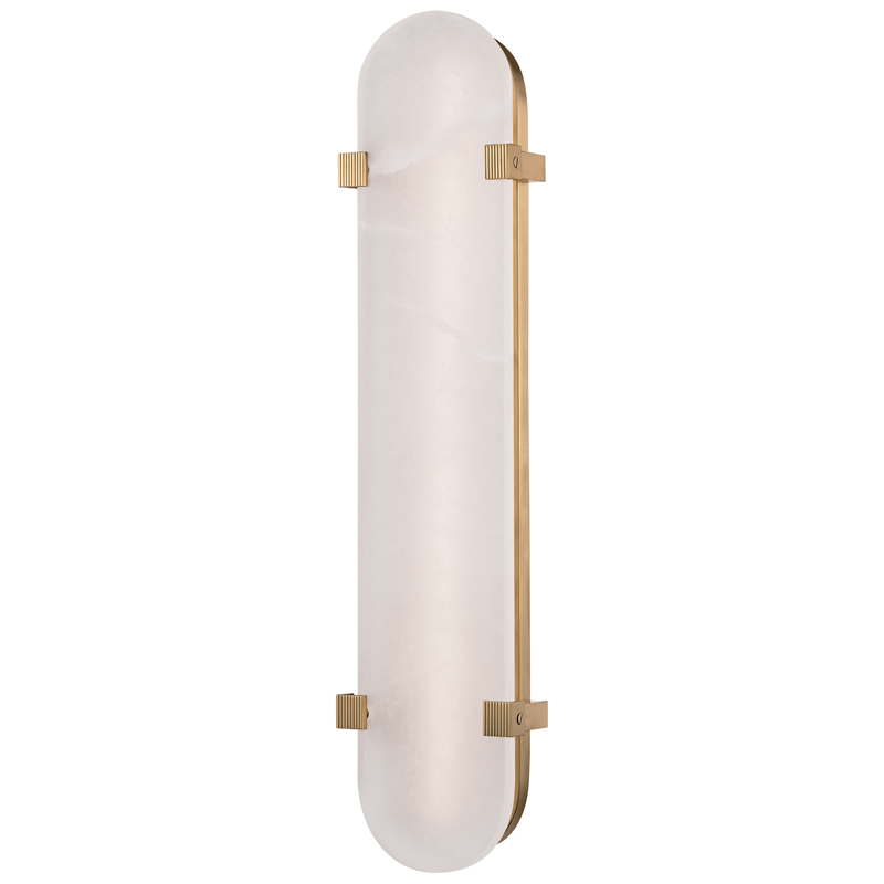 Hudson Valley Lighting Skylar Wall Sconce Sconce Hudson Valley Lighting Aged Brass  