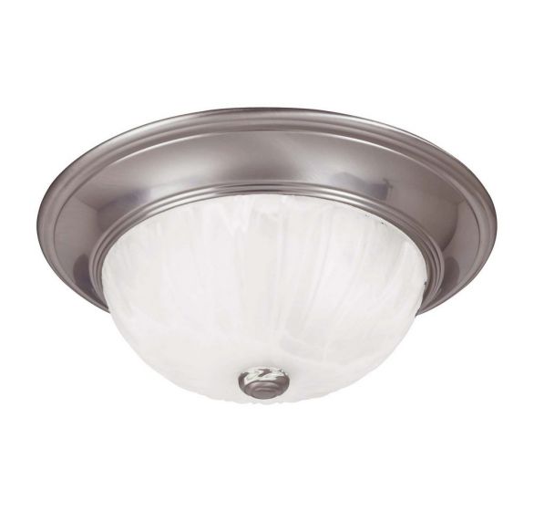 Essentials  Flush Mount Ceiling Flush Mounts Savoy House Satin Nickel 2 