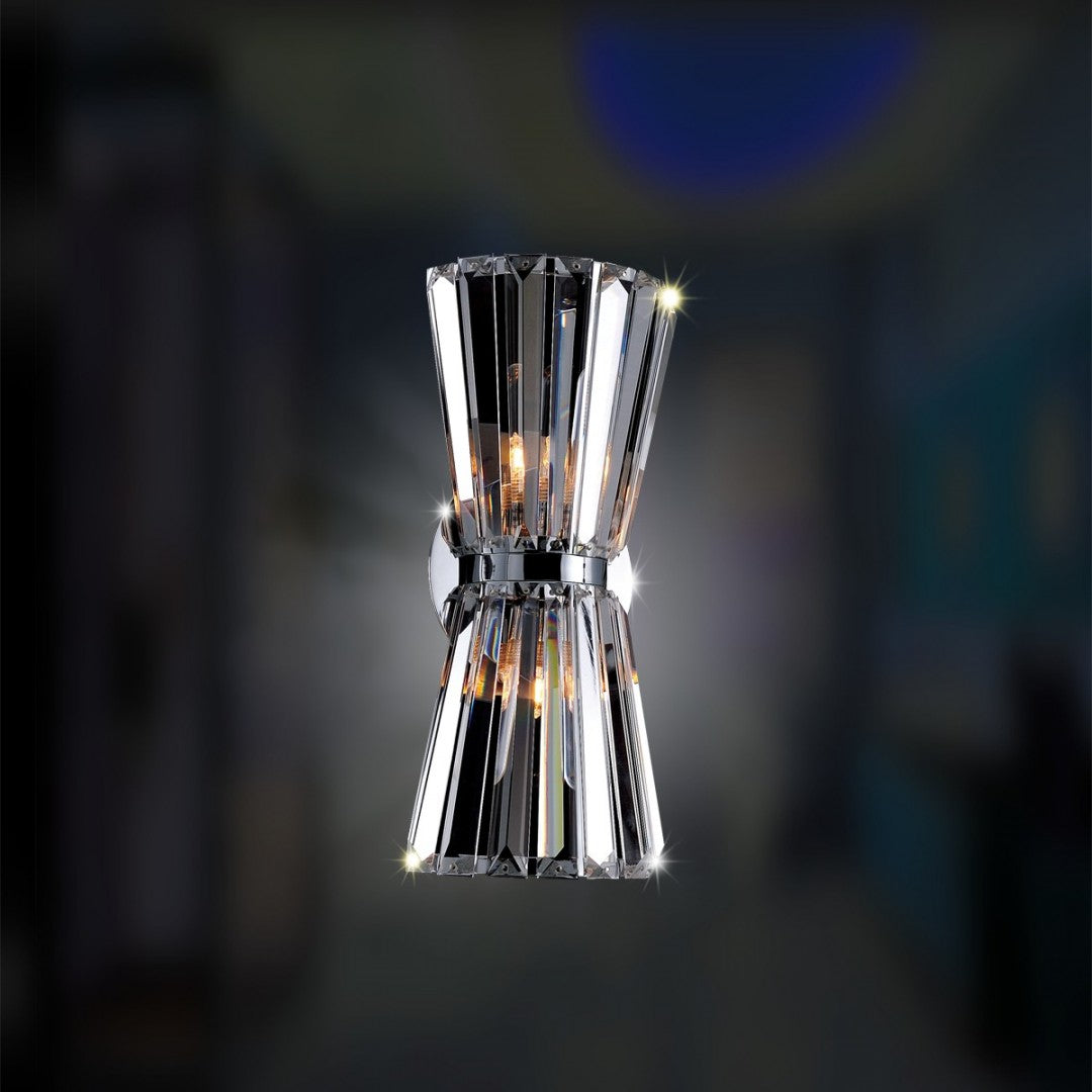 Allegri  Armanno 2 Light Wall Sconce Wall Sconces Allegri Chrome  