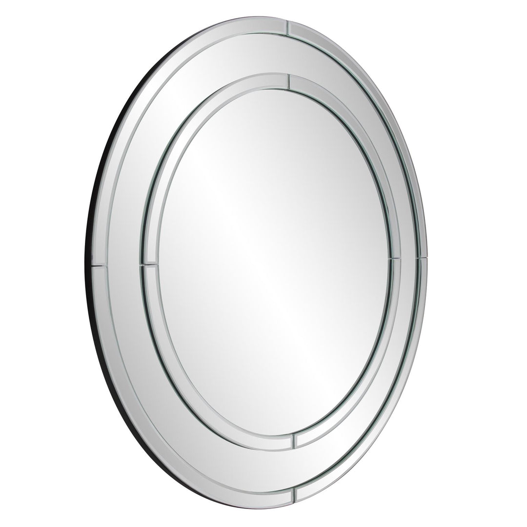 Howard Elliott Collection Del Noble Round Mirror Mirrors Howard Elliott Collection   