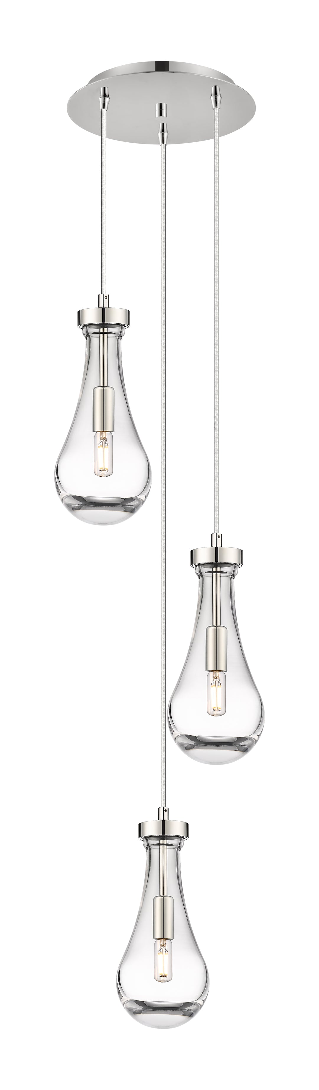 Innovations Lighting Owego 5" Multi Pendant - Polished Nickel