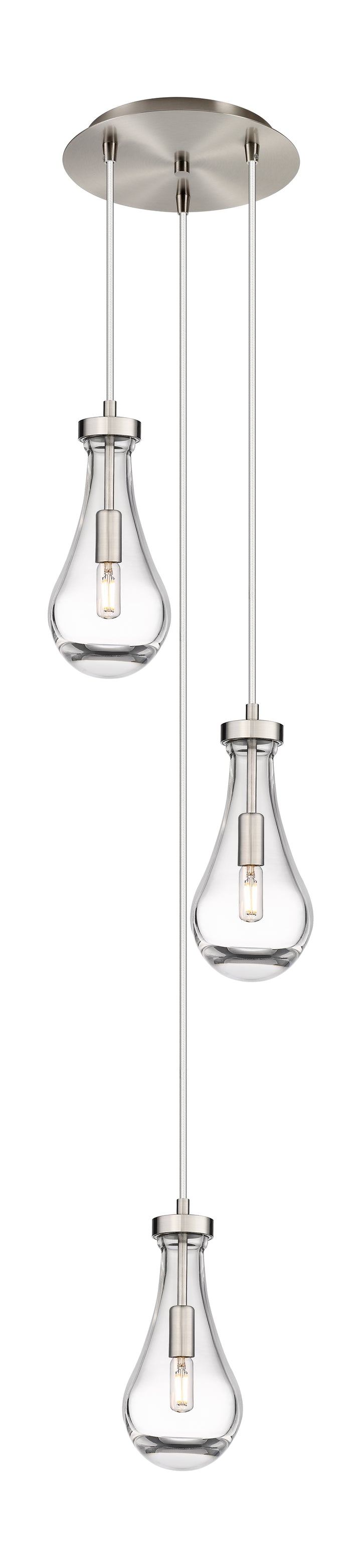 Innovations Lighting Owego 5" Multi Pendant - Brushed Satin Nickel