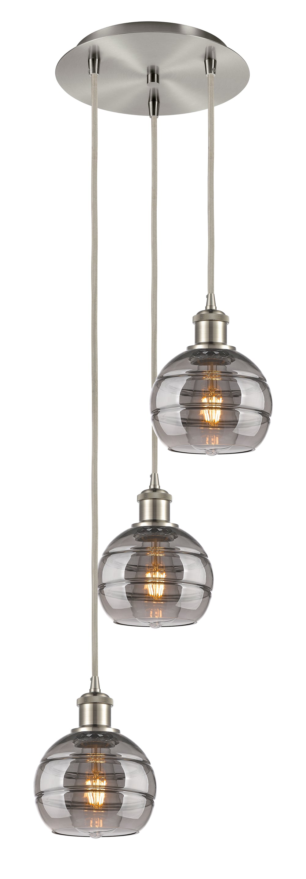 Innovations Lighting Rochester 6" Multi Pendant - Brushed Satin Nickel