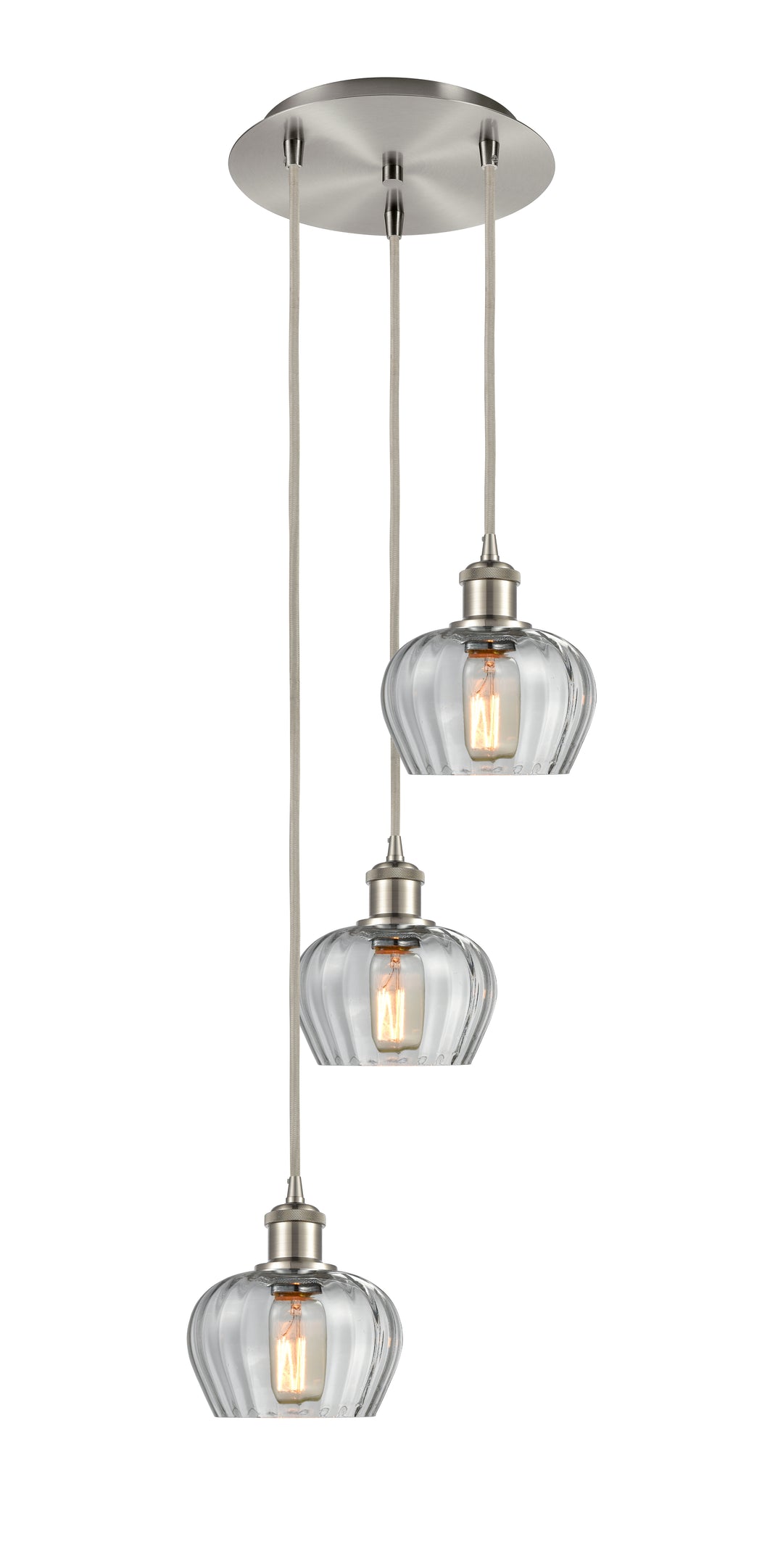 Innovations Lighting Fenton 6.5" Multi Pendant - Brushed Satin Nickel