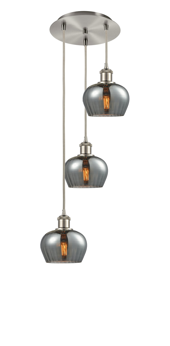 Innovations Lighting Fenton 6.5" Multi Pendant - Brushed Satin Nickel