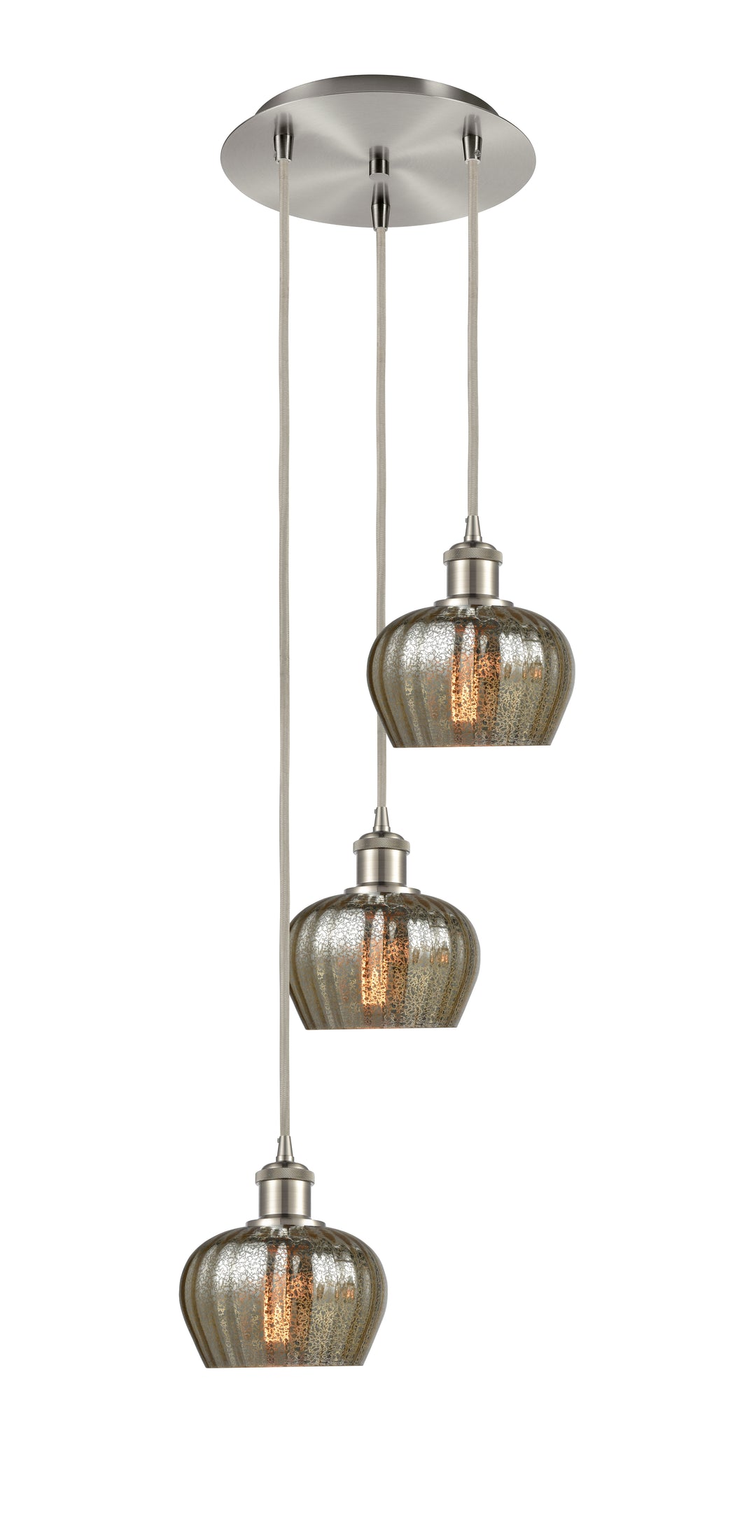 Innovations Lighting Fenton 6.5" Multi Pendant - Brushed Satin Nickel