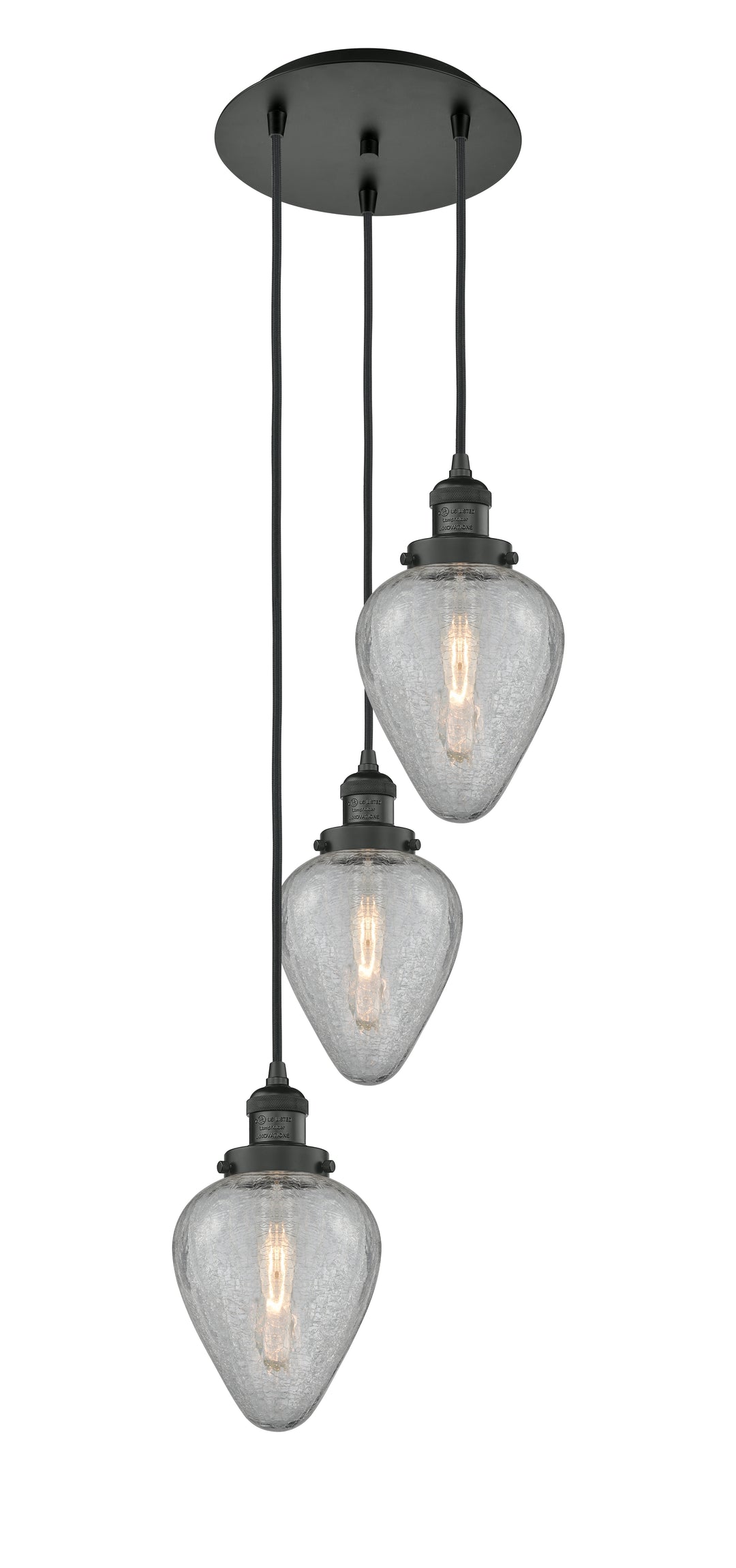 Innovations Lighting Geneseo 6" Multi Pendant - Matte Black