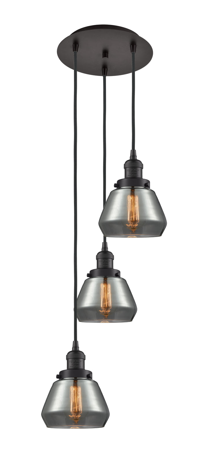 Innovations Lighting Fulton 7" Multi Pendant - Oil Rubbed Bronze