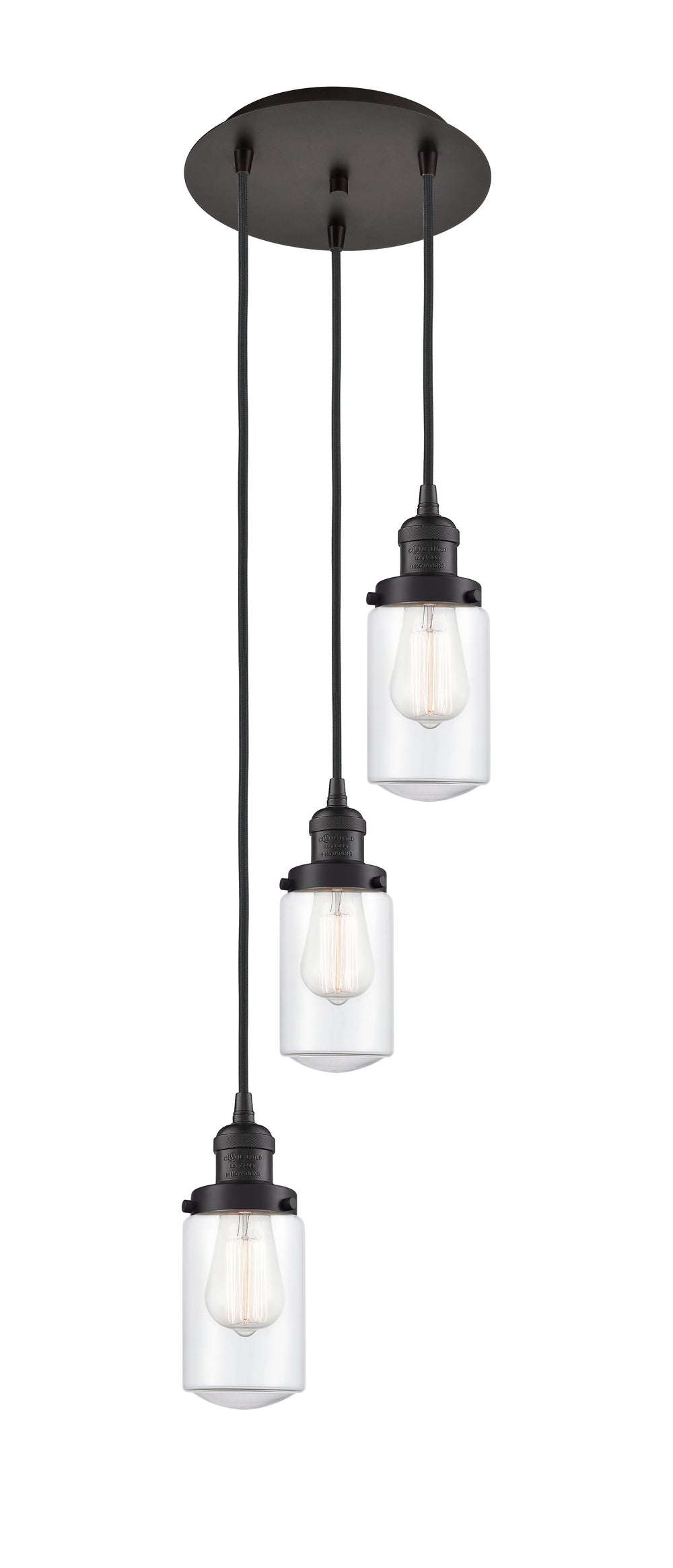 Innovations Lighting Dover 4.5" Multi Pendant - Oil Rubbed Bronze