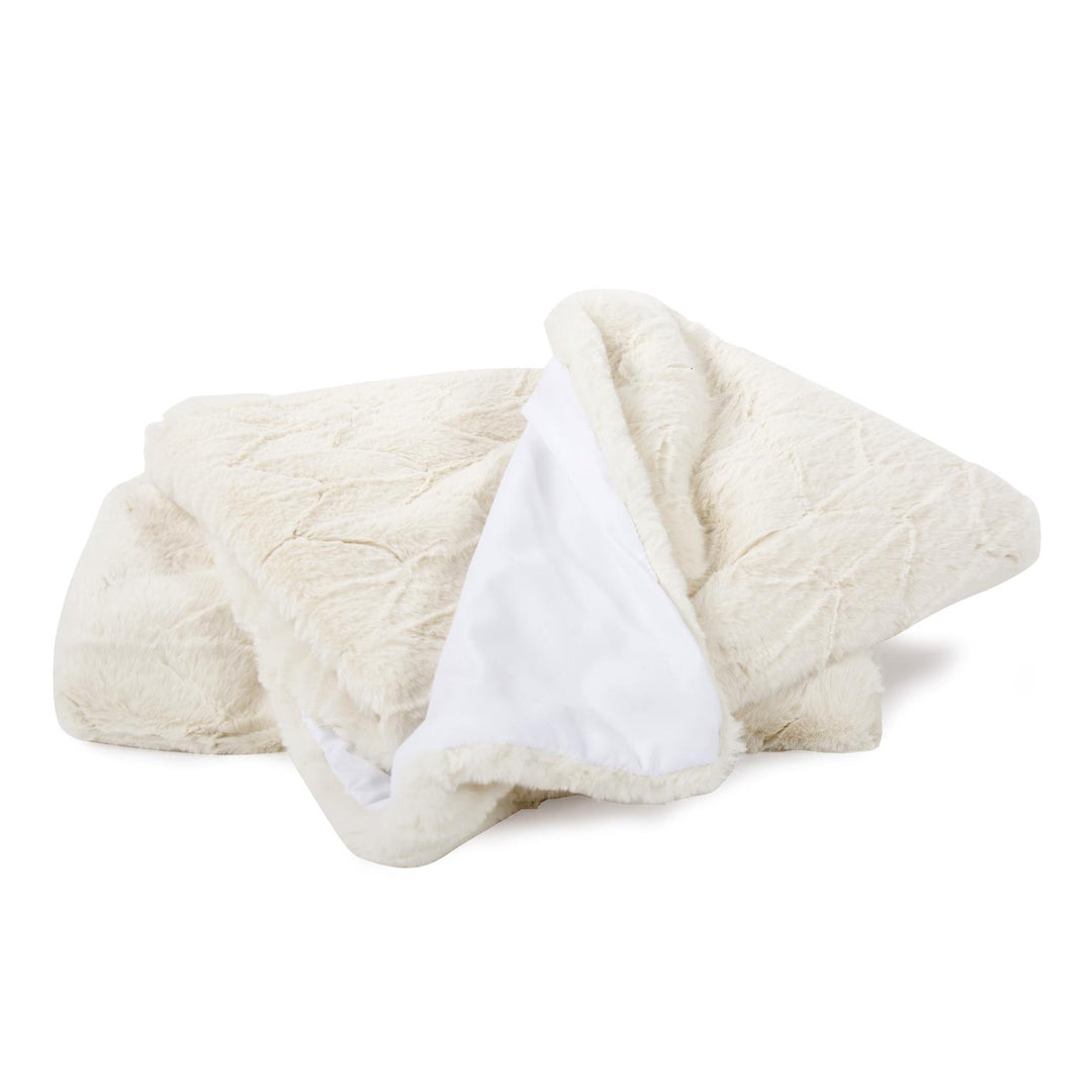 Howard Elliott Collection Throw Angora Natural