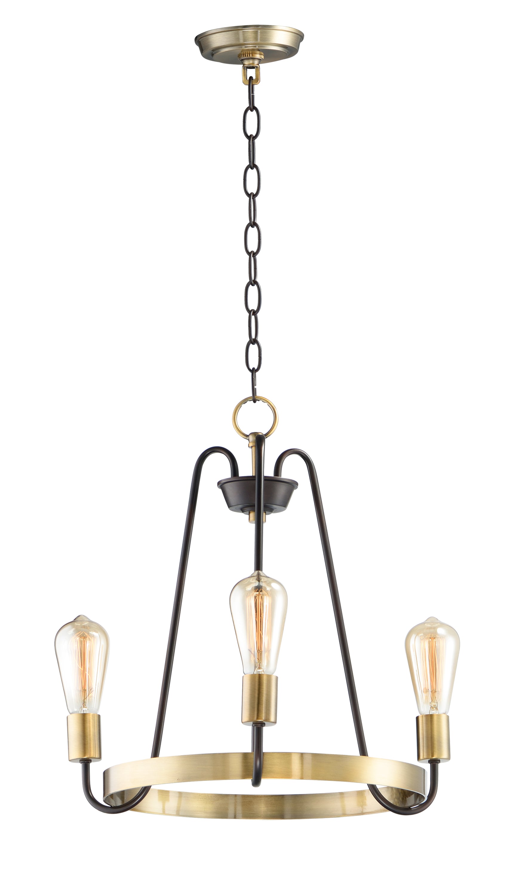 Maxim Haven-Single-Tier Chandelier