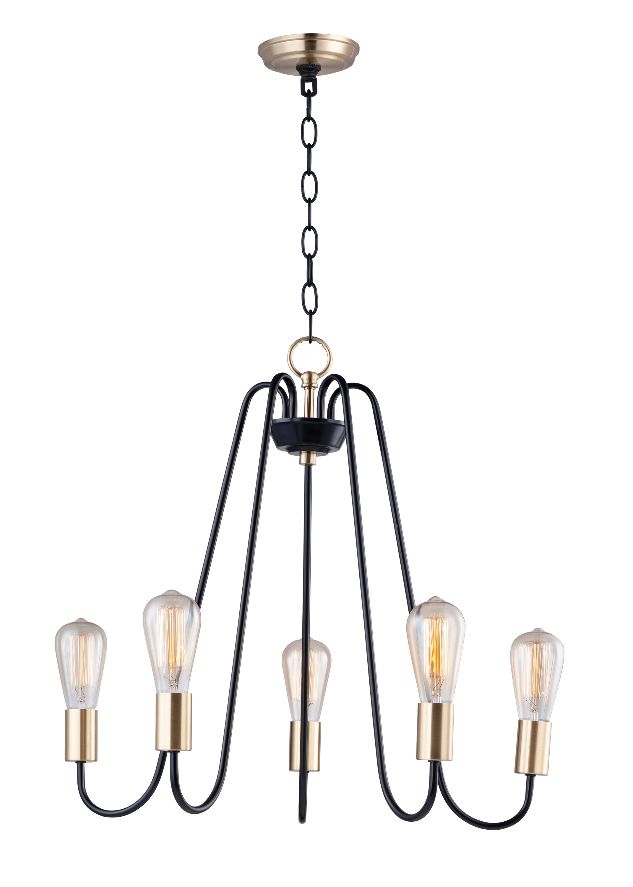 Maxim Haven-Single-Tier Chandelier