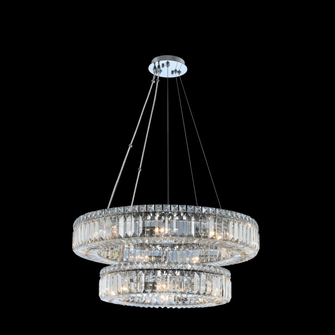 Allegri Rondelle (18 + 26) Inch 2 Tier Pendant