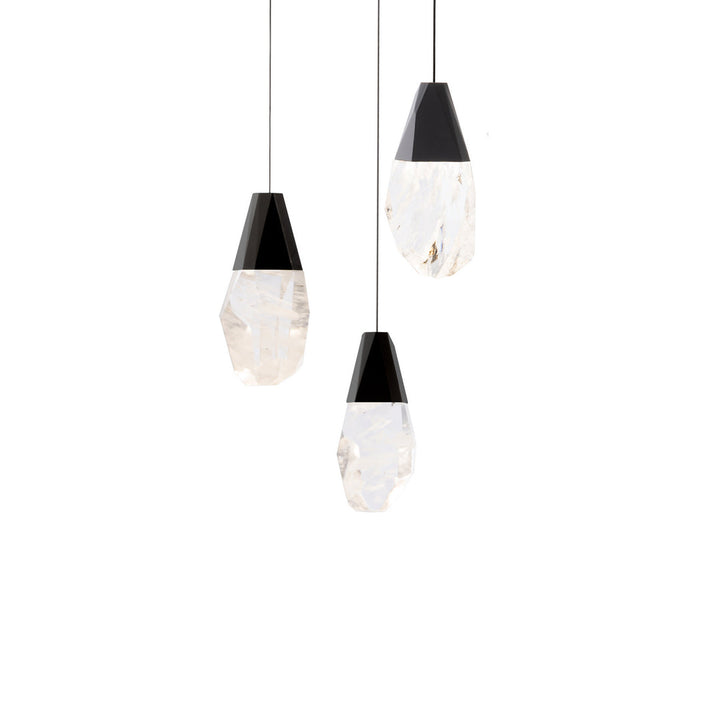 Schonbek Beyond  Martini 13 Light Multi-Light Pendant Pendants Schonbek Beyond Black OPTIC HAZE 