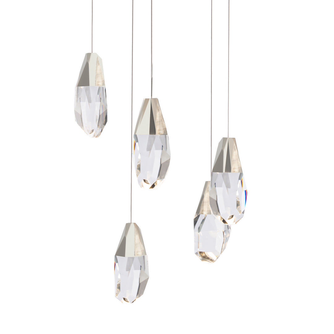 Schonbek Beyond  Martini 15 Light Multi-Light Pendant Pendants Schonbek Beyond Polished Nickel OPTIC CRYSTAL 